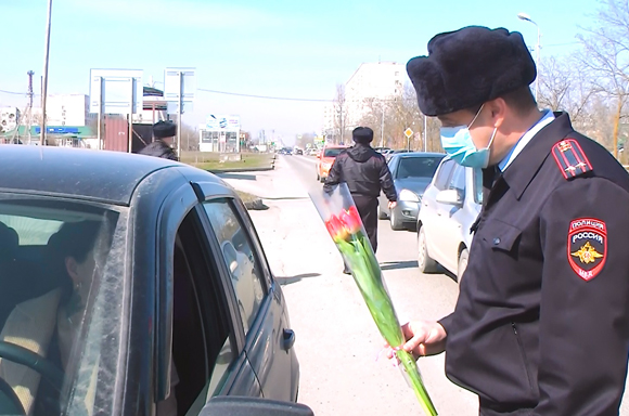 Поздравление от ГИБДД в преддверии 8 марта