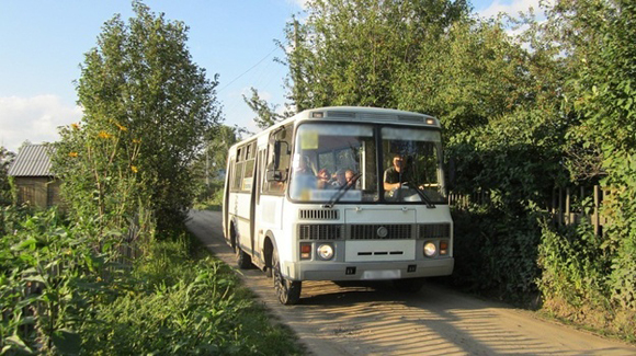 График движения автобусов