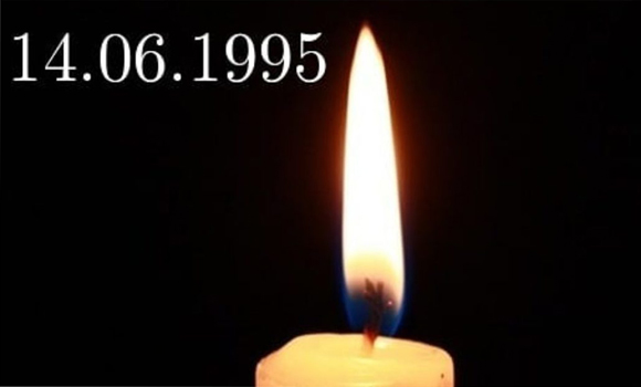 Расписание мероприятий, посвящённых памяти жертв теракта июня 1995 года 14 июня 2021 г.
