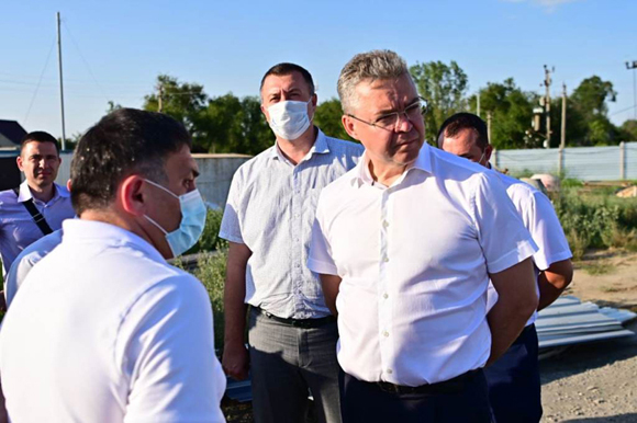 Будённовский округ с рабочим визитом посетил Губернатор Ставропольского края Владимир Владимиров