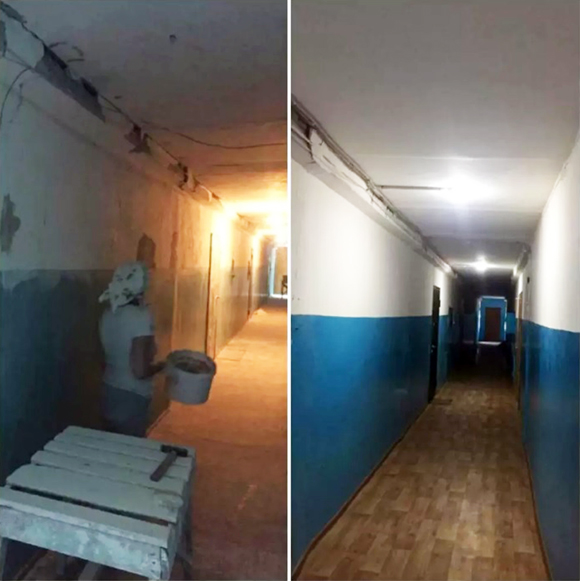 Пять этажей дома в Будённовске отремонтировали после прямой линии губернатора