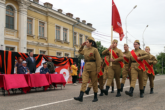 Конкурс знамённых групп состоялся в Будённовске