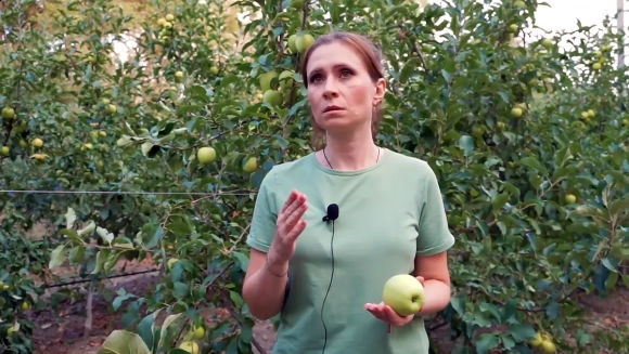 Анастасия Донцова - участница краевой программы "Сады суперинтенсивного типа под ключ"