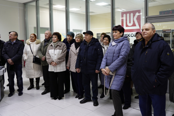 Ветераны предприятия посетили будённовский завод «Ставролен»