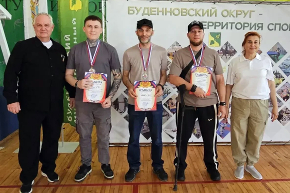 В Будённовске прошёл муниципальный этап «Кубка Защитников Отечества»