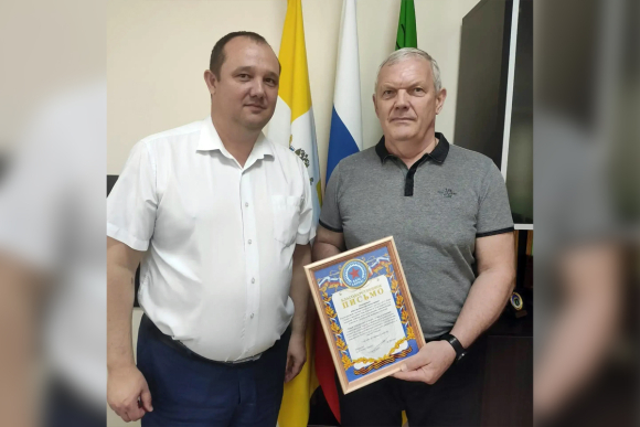 Предприниматели Будённовского округа получили благодарность за помощь бойцам СВО