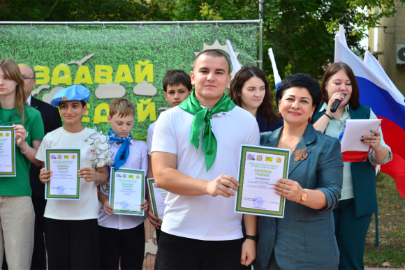 Слёт экологических отрядов прошёл в Будённовске