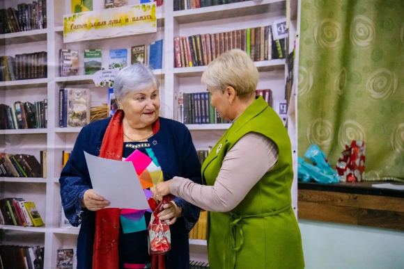 В Будённовском округе библиотека-филиал отметила юбилей